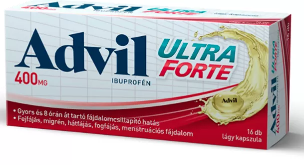 Mikszáth Gyógyszertár - Advil ultra forte lágy kapszula  16x