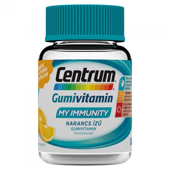 Mikszáth Gyógyszertár - Centrum my immunity gumivitamin narancs 30x