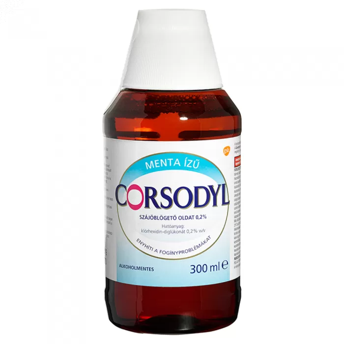 Mikszáth Gyógyszertár - Corsodyl alkoholmentes szájvíz 300ml