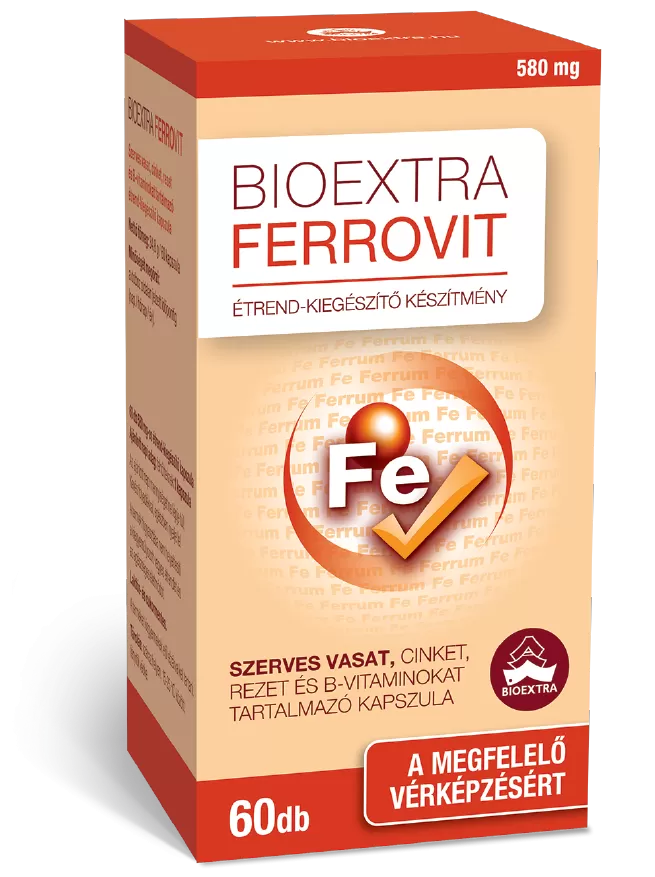 Mikszáth Gyógyszertár - Bioextra ferrovit kapszula 60x