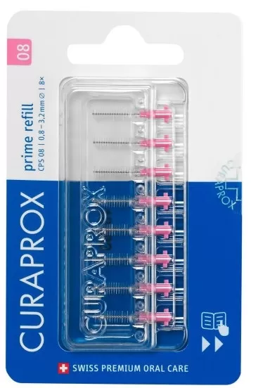 Mikszáth Gyógyszertár - Curaprox cps08 prime refill fogközkefe (8x)